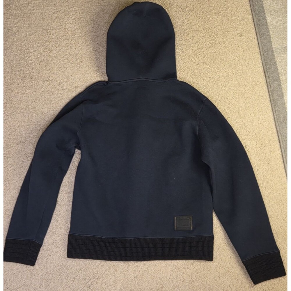 Men's Coach Purple Rexy Pullover Hoodie Navy Blue Size Medium Dinosaur - Picture 16 of 16